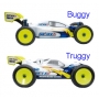 LRP S8 Buggy, Truggy 1:8